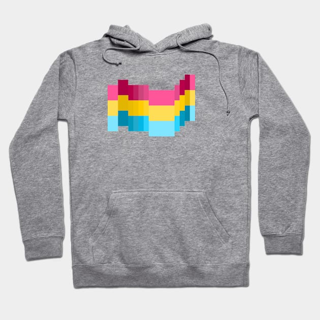 Pixel Pride Hoodie by traditionation